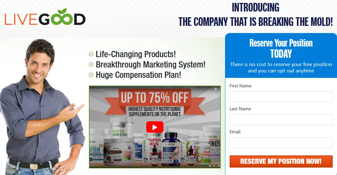LIVEGOOD Pre Register